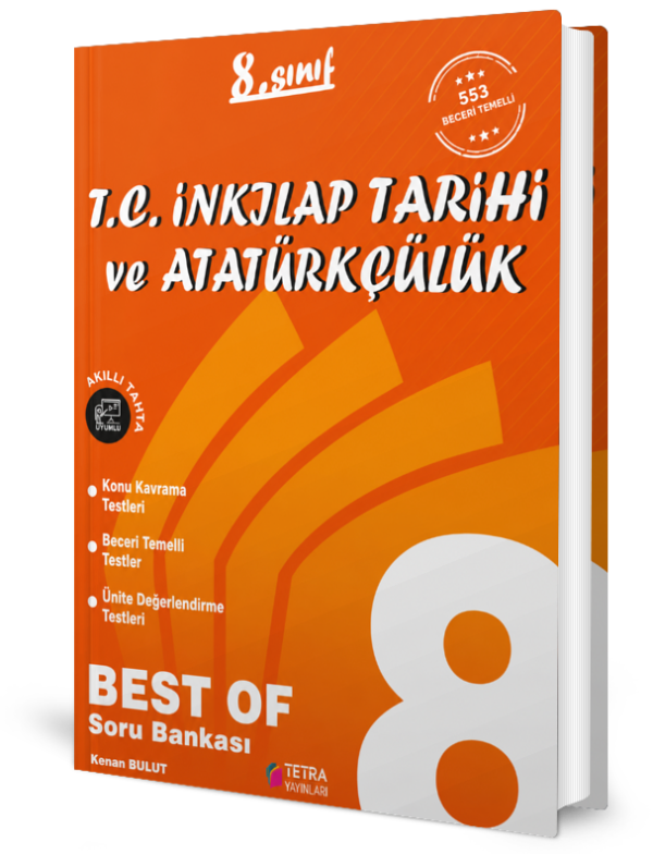 28a471_01ed70c110e64e0c81912f34e88dbabdmv2.png 8.Sınıf T.C. İnkılap Tarihi ve Atatürkçülük Best Of Soru Bankası–Tetra Yayınları