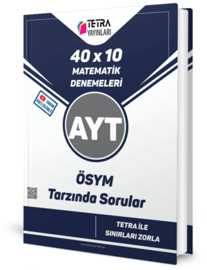 AYT Matematik 40×10 Branş Denemeleri – Tetra Yayınları