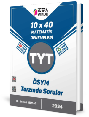 TYT Matematik 10×40 Branş Denemeleri – Tetra Yayınları