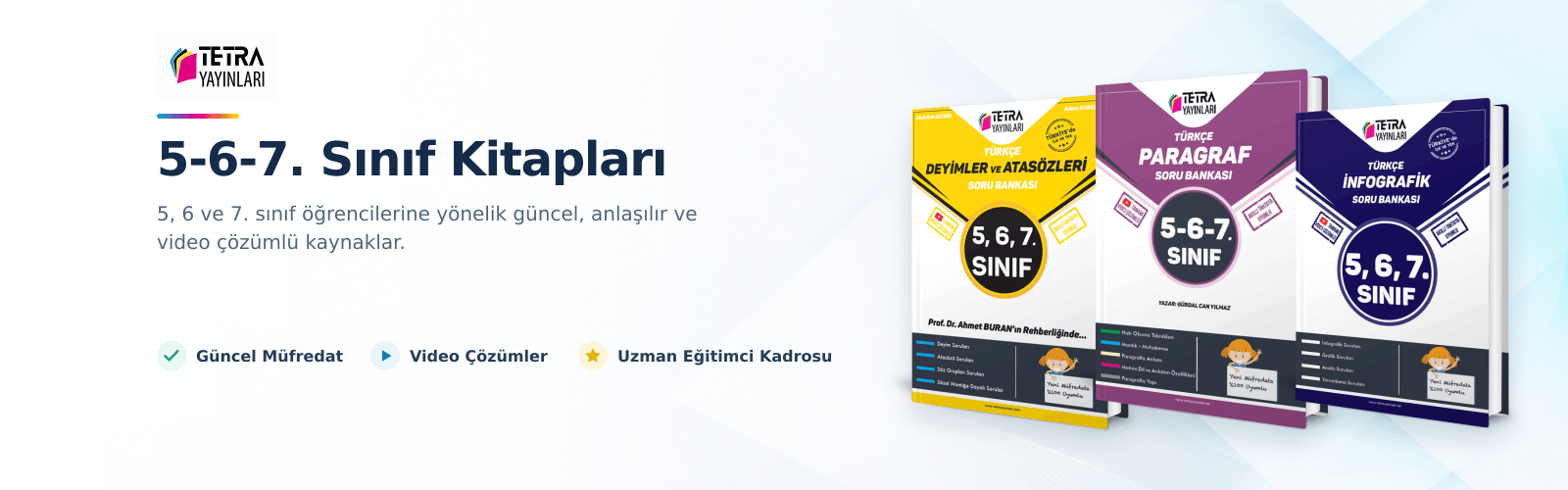 5,6,7. Sınıf Türkçe Deyimler ve Atasözleri Soru Bankası – Tetra Yayınları